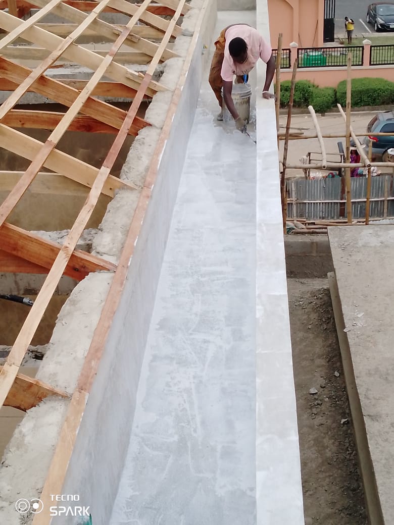 Roof Gutter Waterproofing