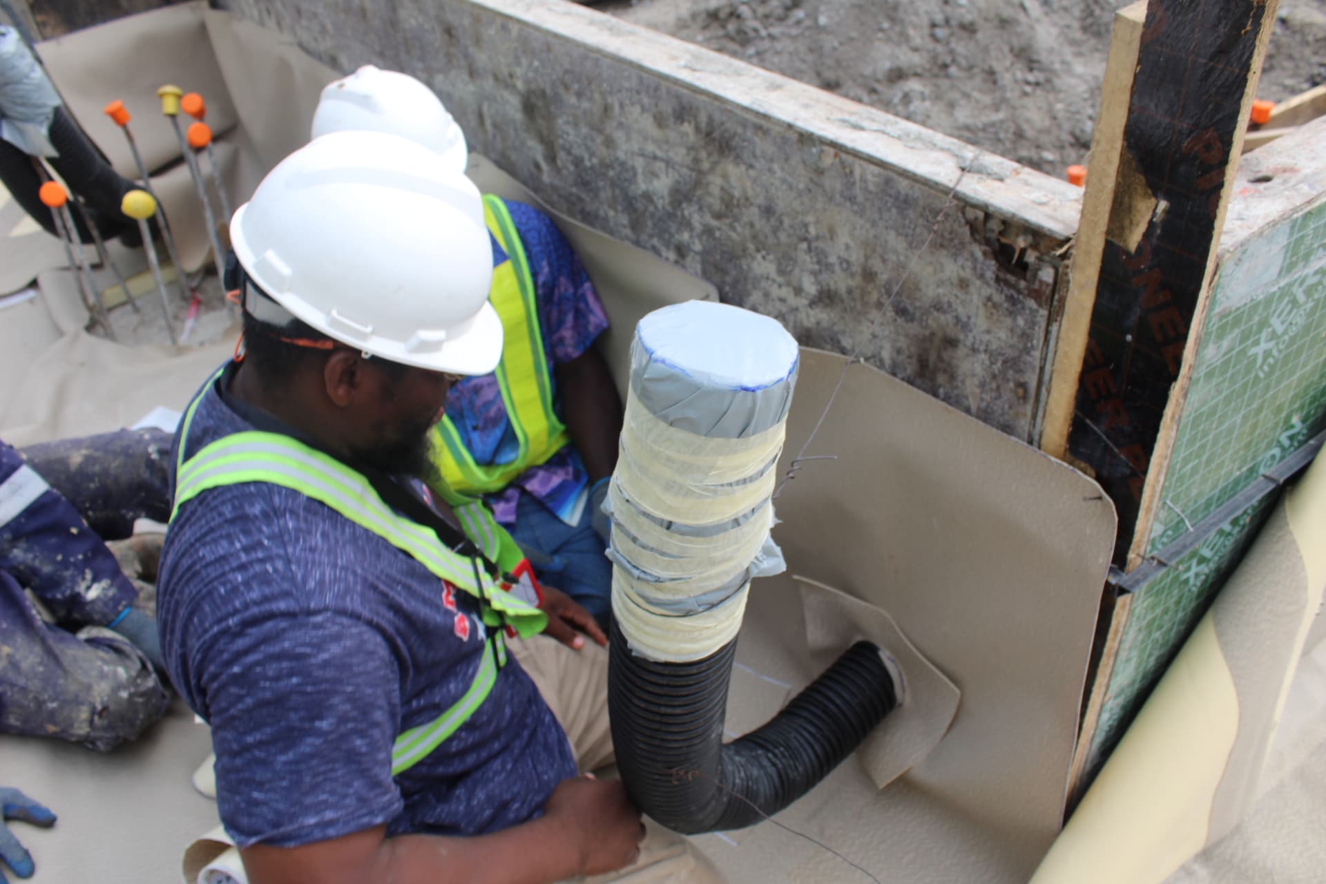 Sikaproof membrane installation at the British High Commission, Lagos — photo 27