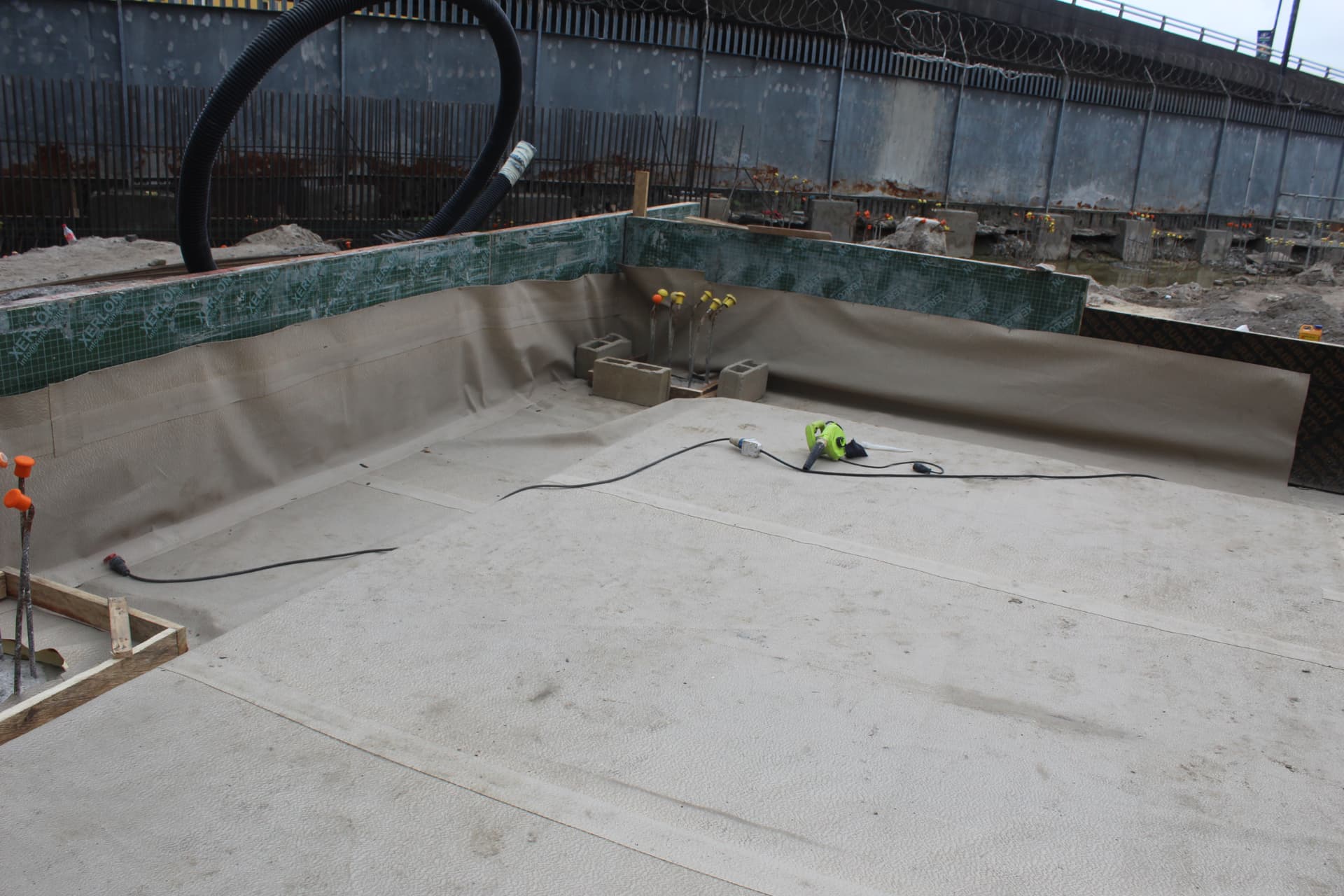 Sikaproof membrane installation at the British High Commission, Lagos — photo 22