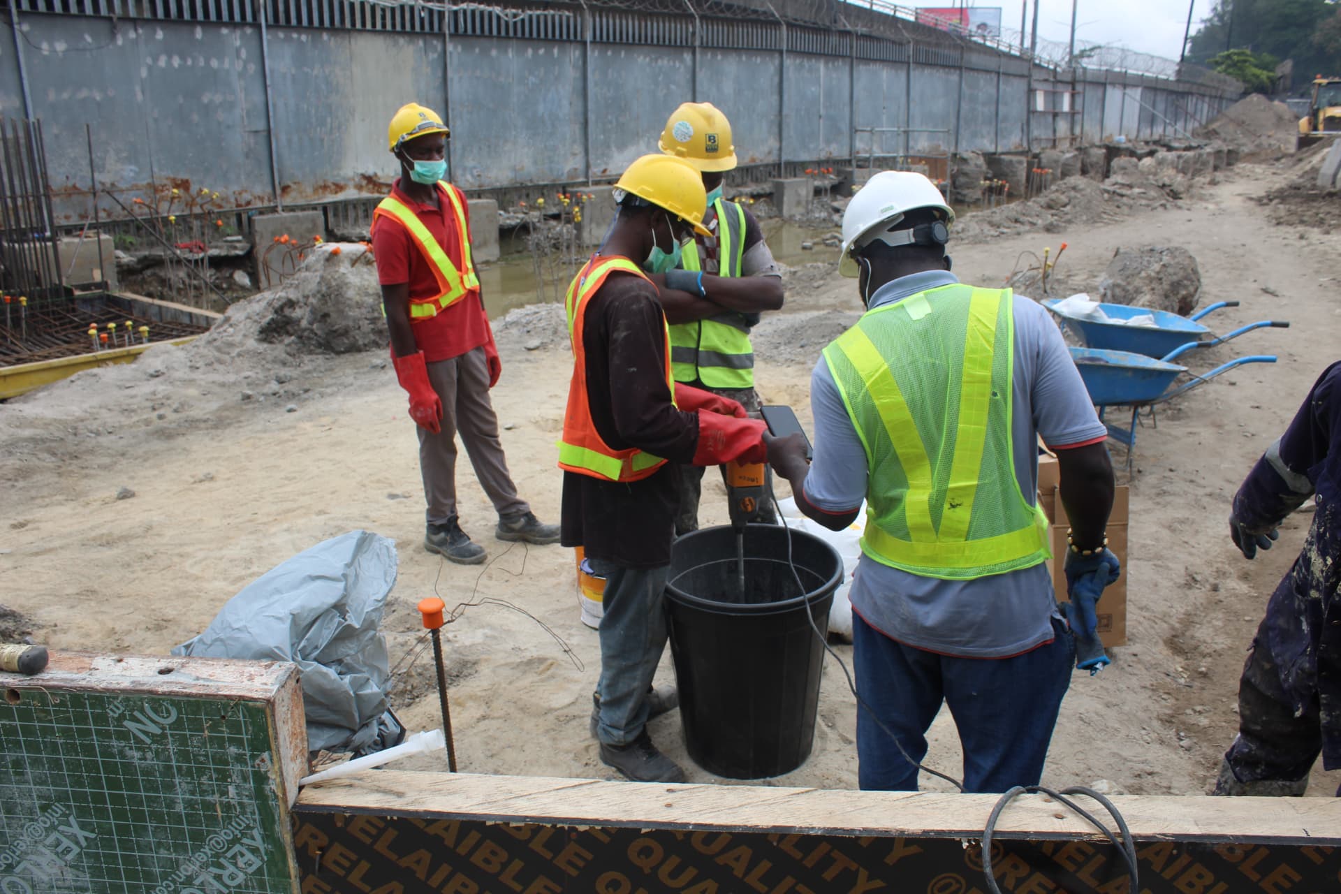 Sikaproof membrane installation at the British High Commission, Lagos — photo 16