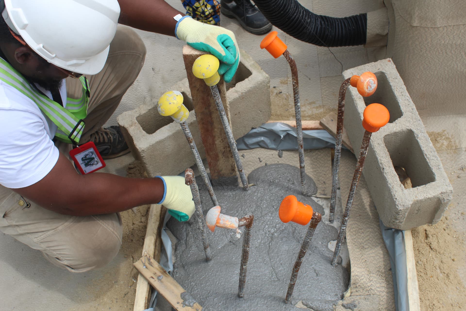 Sikaproof membrane installation at the British High Commission, Lagos — photo 12