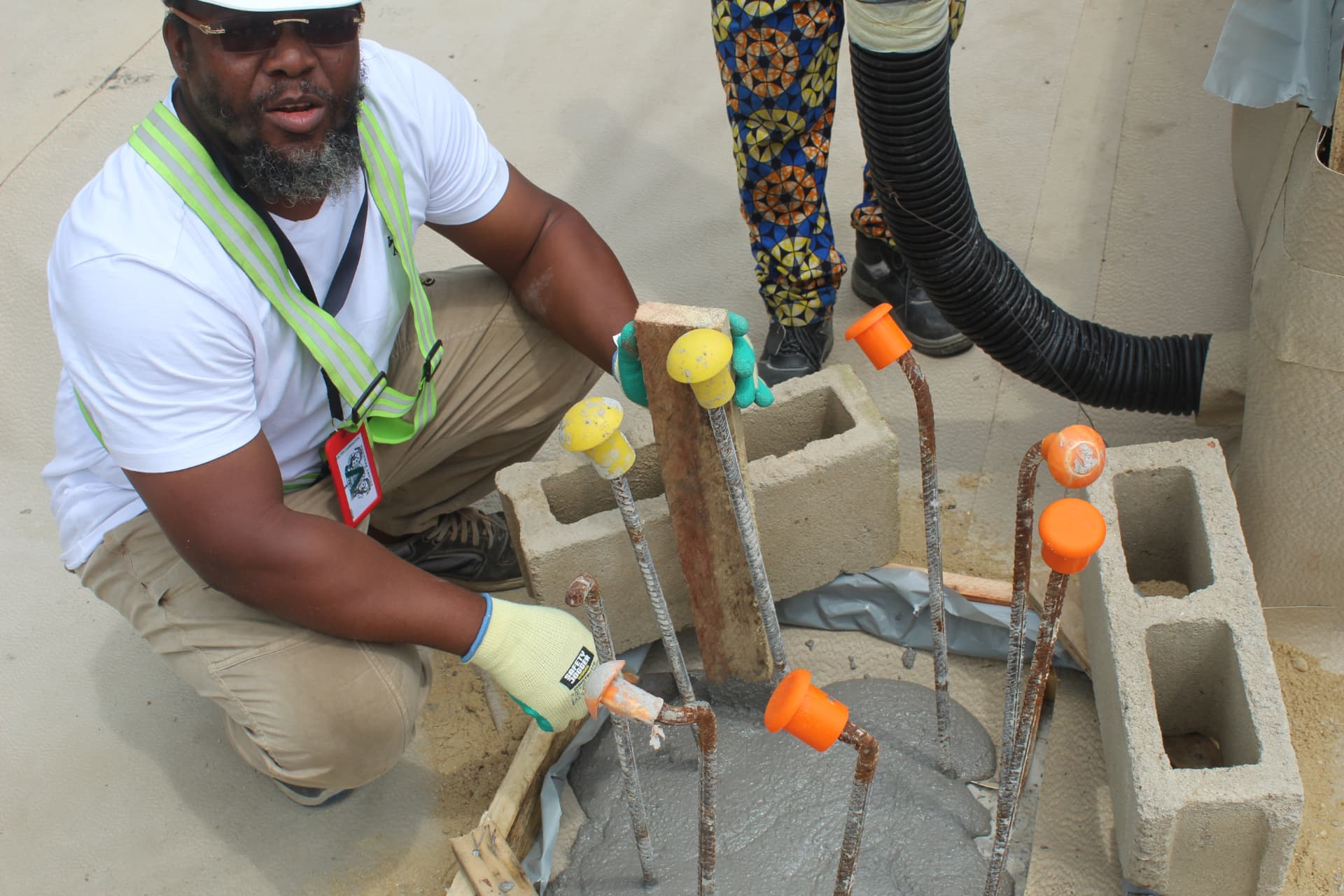 Sikaproof membrane installation at the British High Commission, Lagos — photo 11