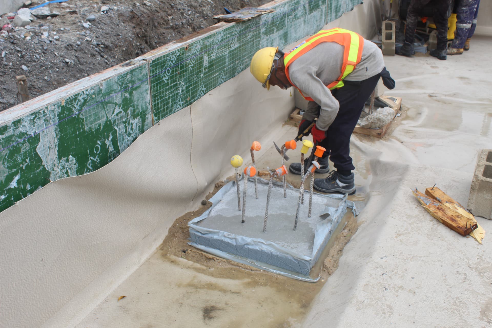 Sikaproof membrane installation at the British High Commission, Lagos — photo 7