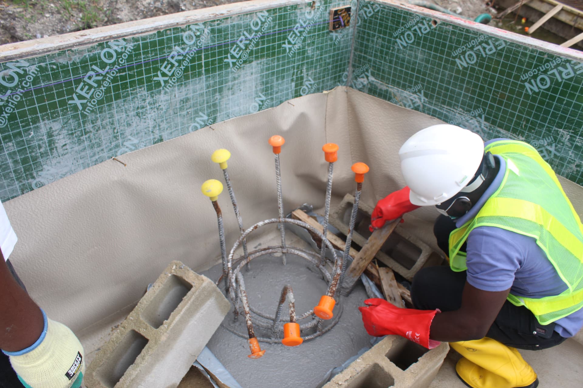 Sikaproof membrane installation at the British High Commission, Lagos — photo 5