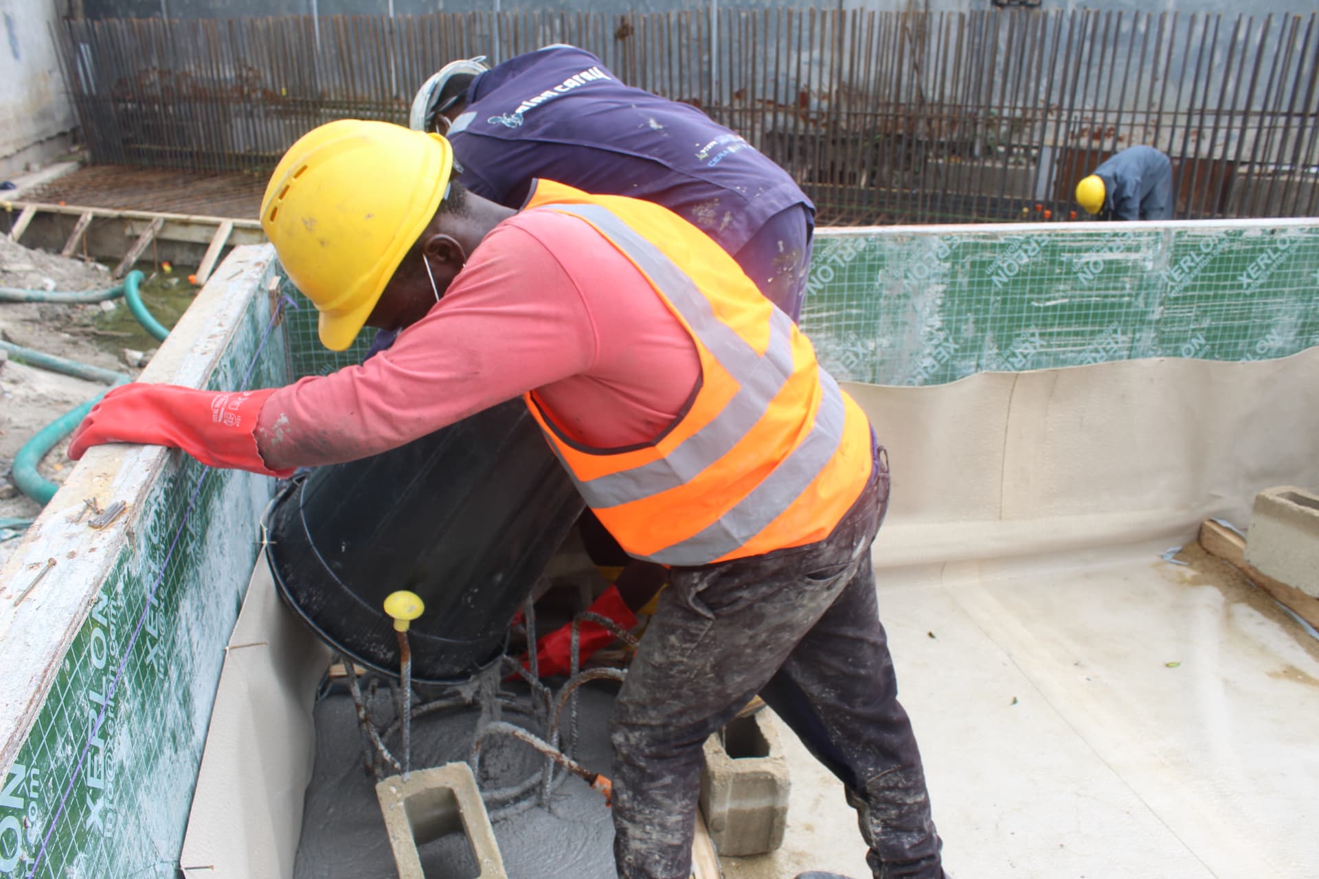 Sikaproof membrane installation at the British High Commission, Lagos — photo 4